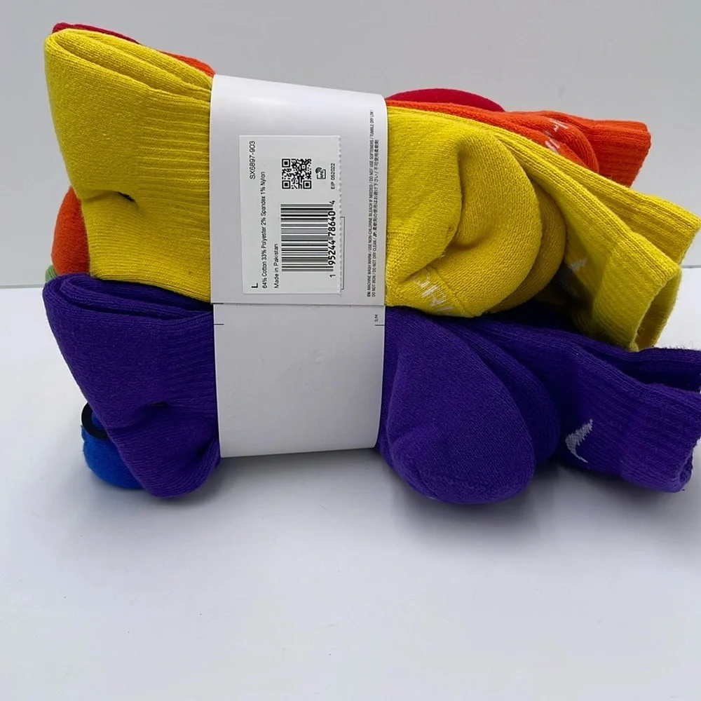 Nike Everyday Plus Cushioned Training Crew Socks (6 Pairs)